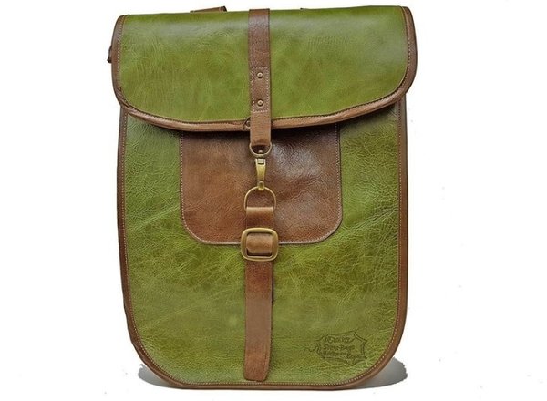 Lawn - leather backpack