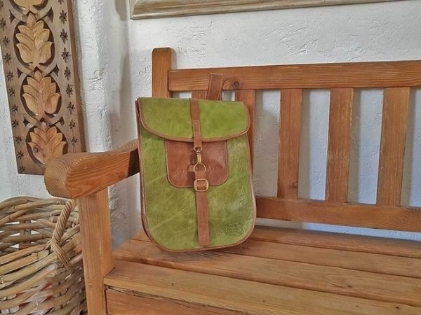 Lawn - leather backpack