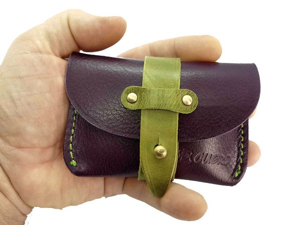 Purple - grass purse