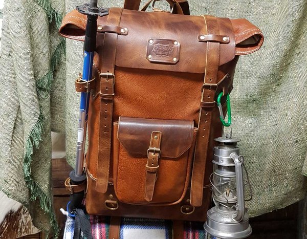 Bronze - chestnut touring backpack 2