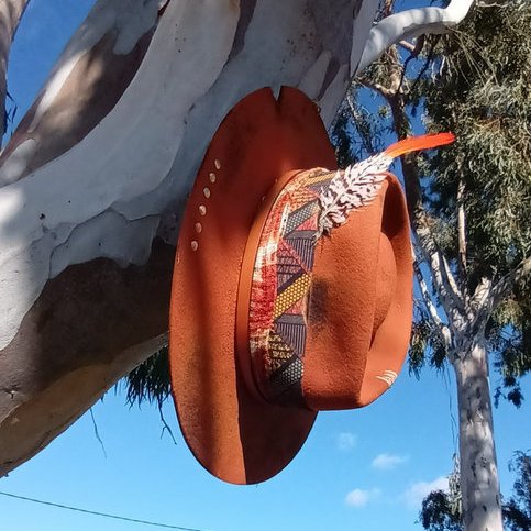 Sombrero naranja albero