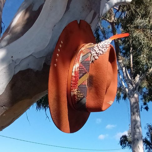 Sombrero naranja albero