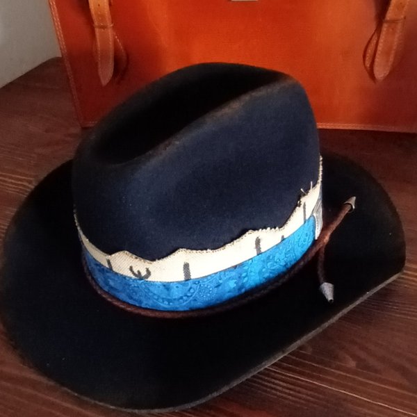 Navy hat
